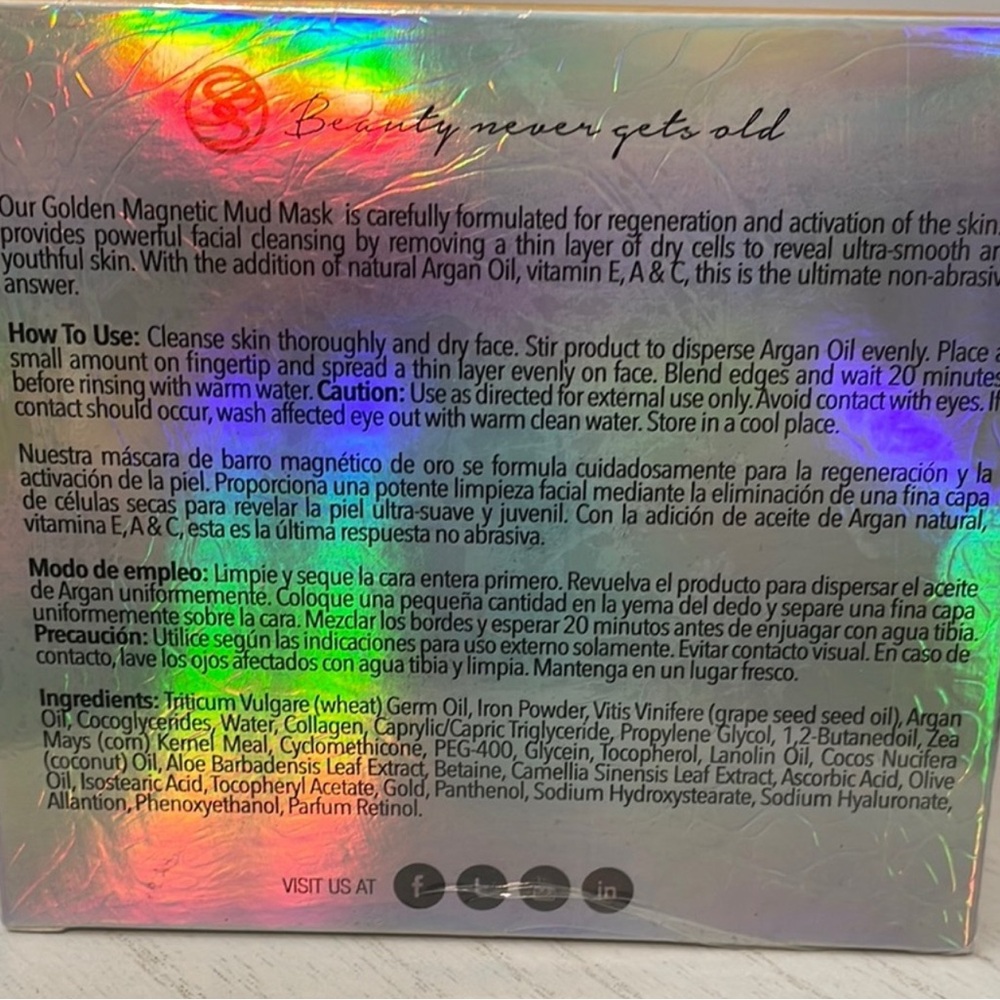 Golden Magnetic Mud Mask - Picture 3 of 4